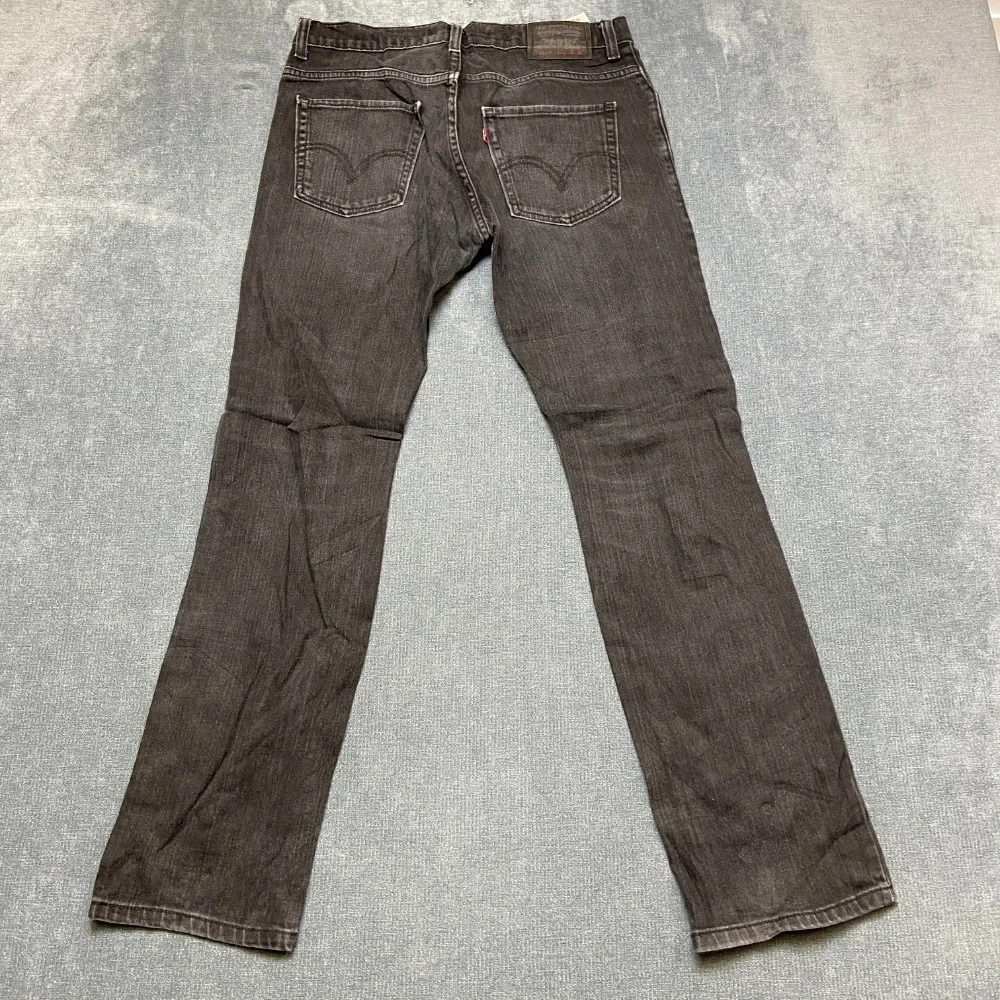 VTG Levi's 511 Jeans Boys 16 Reg 28x28 Black Denim Cotton Stretch Skinny Leg